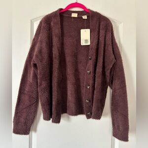 Levi’s Fuzzy Gallery Cardigan Sweater (NWT)